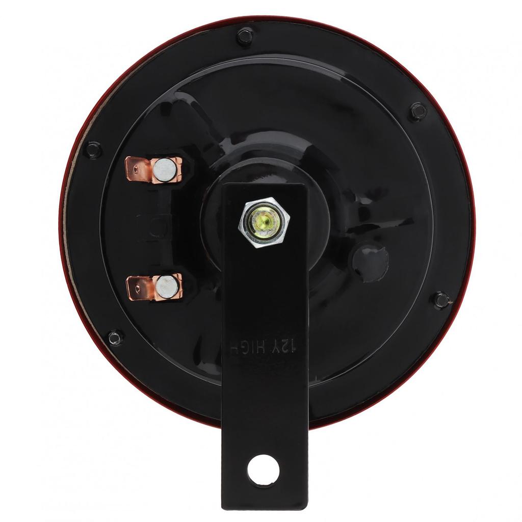 1 Pair 12V 420HZ 350HZ High Low Tone Horn for Cars Motorcycles Boats with Grill and Bracket, Waterproof Super Loud Dual Horn