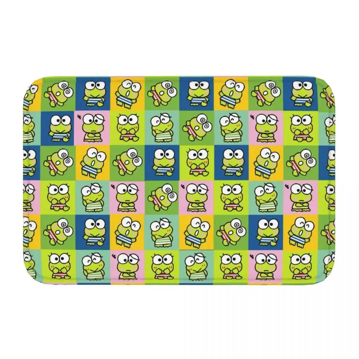 

Anti-Slip Rug Doormat Bath Mat Small Frogs Floor Carpet Bedroom Decorative 40cmx60cm