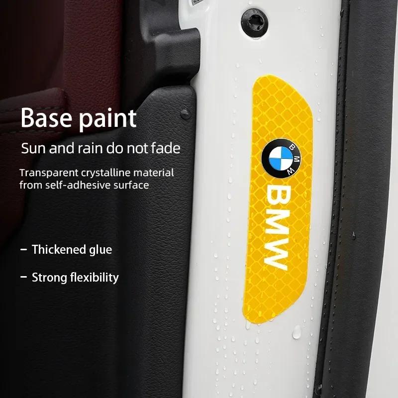Car Door Sticker Safety Warning Reflective Mark For All BMW Performance F25 F26 F15 F16 E90 E91 E92 E60 E84 G22 G32 F13 F36 G30