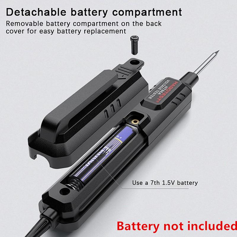 Ht86A Car Voltage Detector Pen Automobile Fault Maintenance Circuit Tester Digital Backlight Car Fuse Diagnostic Probe Test Pen