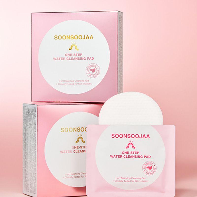 One-Step Water Cleansing Pads Portable Pack of 40