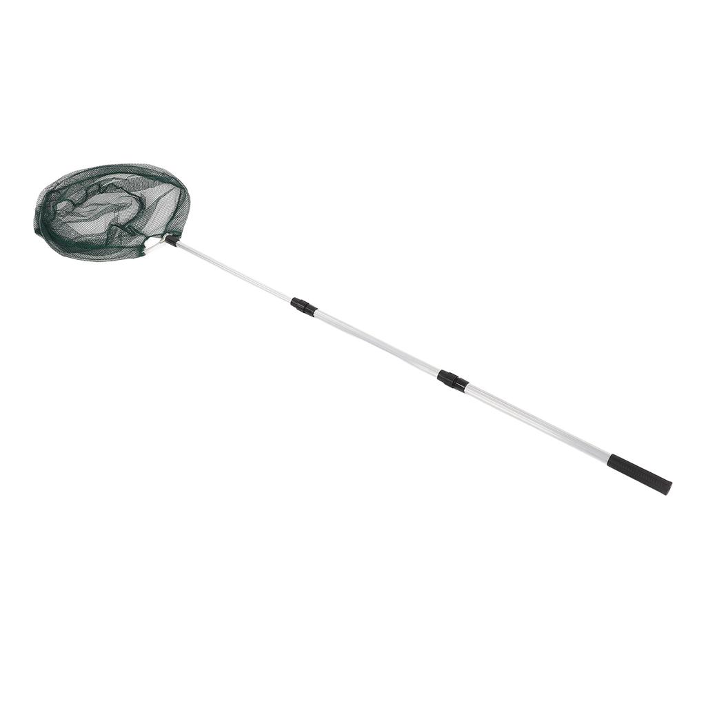 Fish Landing Net Aluminium Alloy with Long Telescoping Pole Handle for Fish Catch Release Freshwater Saltwater2.1M