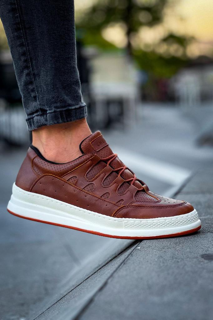 Chekich H Nová kolekce CH040 C-Rey Pánská obuv Bílá Černá Hnědá Tmavě hnědá