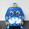 Cute Eggshell Backpack With Robot Print Design For Daily Daycare Children Use