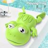 Baby Bath Toy Set: Wind-Up Dolphin & Turtle
