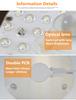 12W 18W 24W 36W LED Ring PANEL Circle Light AC110V-240V LED Square Iling Board the Circular Lamp Board