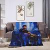 Rapper Milo J  111  Decke  Reise Flanell Überwurfdecke für Sofa Sessel Warm Weich Maßgeschneiderte Qualität Tagesdecke Geschenkidee