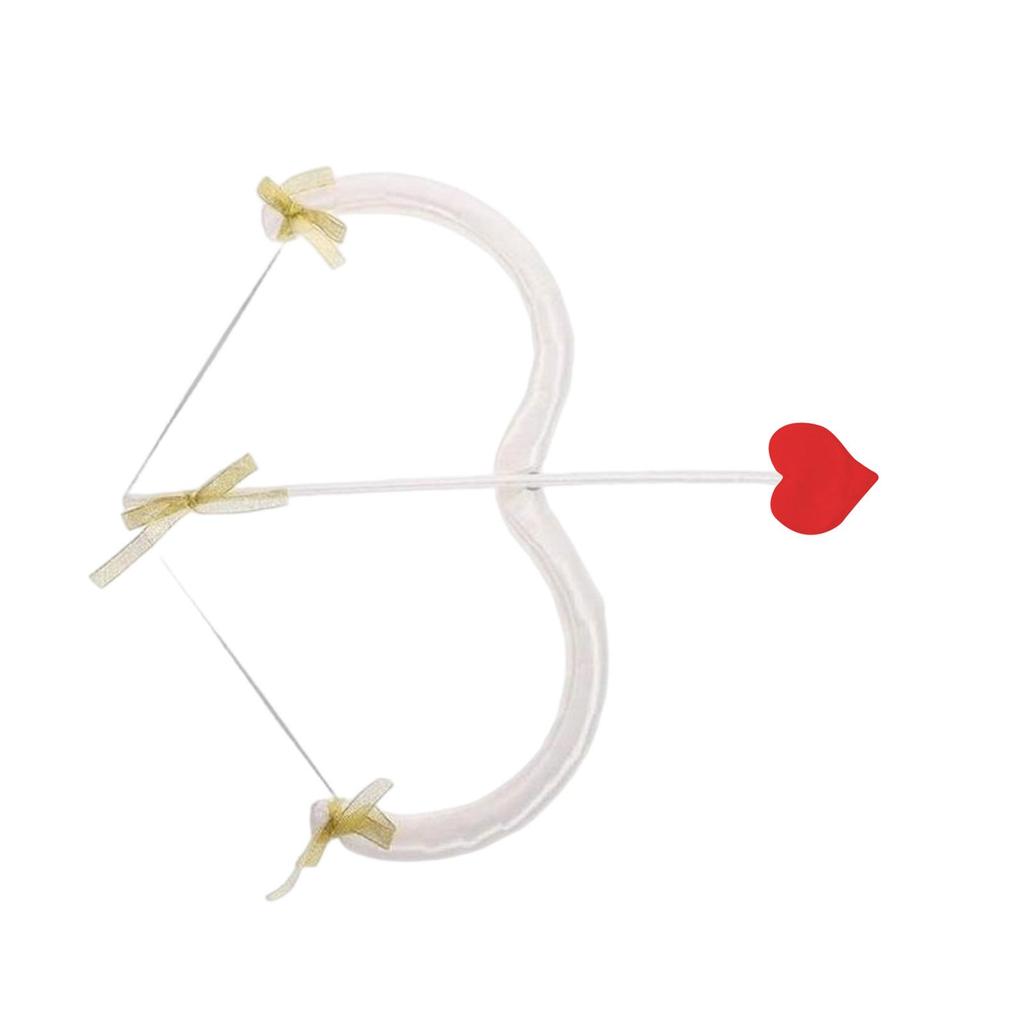 Set Mini Arco di Cupido San Valentino Halloween Costume Accessorio Festa Regalo per Uomo Donna Bambini