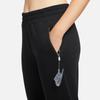 Nike Logo Casual Knit Sports Pants Women Bottoms Black DJ1061-010