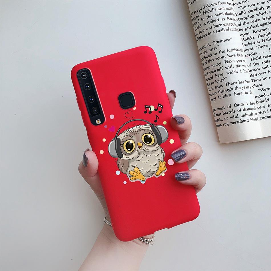 Flower Phone Case For Samsung A9 2018 A920 SM-A920F Back Cover Silicone Painted Soft Fundas for Samsung Galaxy A9 A 9 2018 Cases