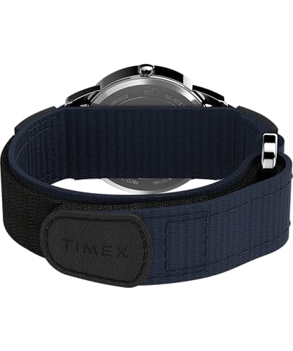 TIMEX Men's Easy Reader Watch TW2U85000, Quartz Movement, 3 ATM Water Resistance, Mineral Glass, Blue Dial, Brass [Parallel Import]