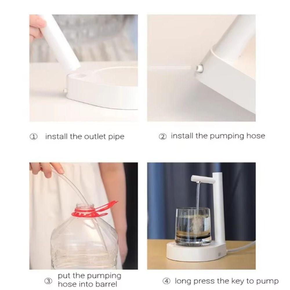 Low-Noise Operation Intelligent Desktop Water Dispenser Smart Water Bottle Pump  Office