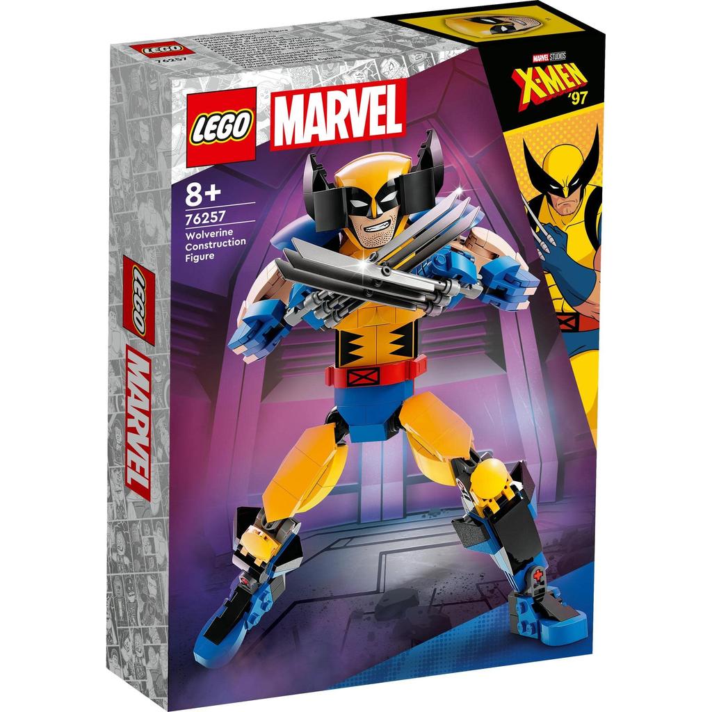 LEGO Super Heroes Marvel Wolverine Figure 76257 Toy Block Present American Comics Super Hero Boys 8 Years Old ~