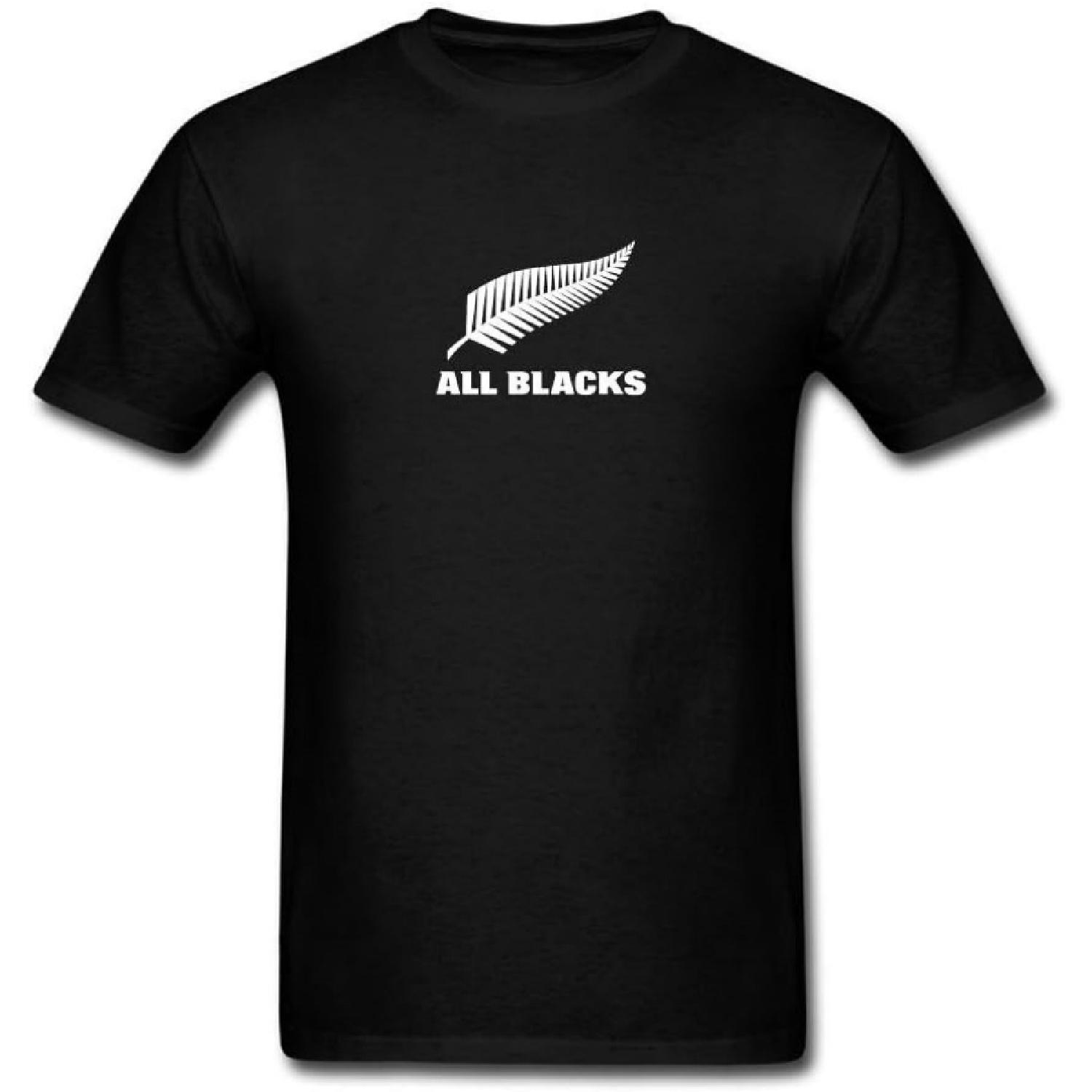 

Чоловіча футболка XIULUAN з логотипом All Blacks, коротким рукавом XXXXXL різнокольоровий