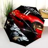 Shadows Power: Tale Destiny Folding Umbrella Suitable for All Seasons Durable Sun Umbrella Umbrella Travel