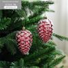 Santa Pendant High-quality Materials Beautifully Holiday Gifts Snowman Pendant Cartoon Design Bright Colors Holiday Accessories