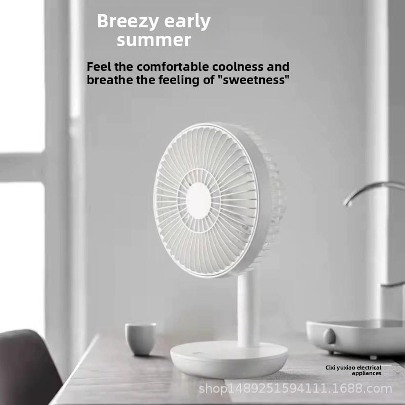 Mini ventilador portátil recargable USB para escritorio oficina hogar