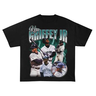 KEN GRIFFEY Jr Baseball Vintage Unisex T-shirt, Baseball Shirt Adult Sizes