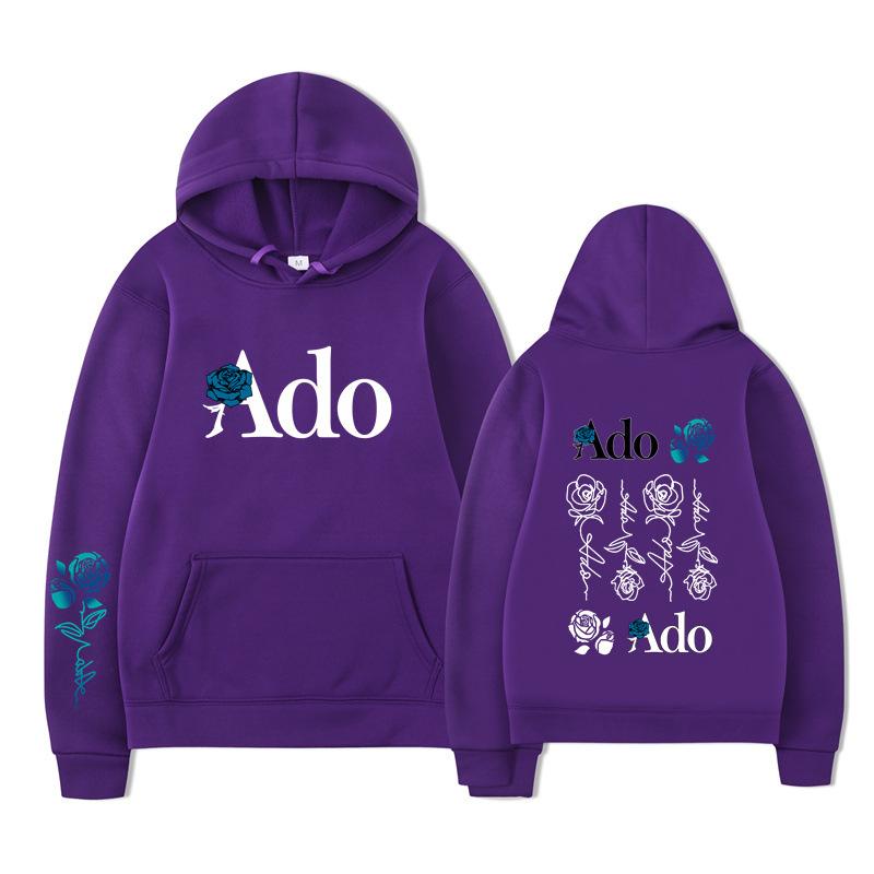 Printed Design Ado Hoodie Autumn Winter Fashion Design Men's Women's Sweatshirt Fleece Oversized Couple Casual Hoodie
