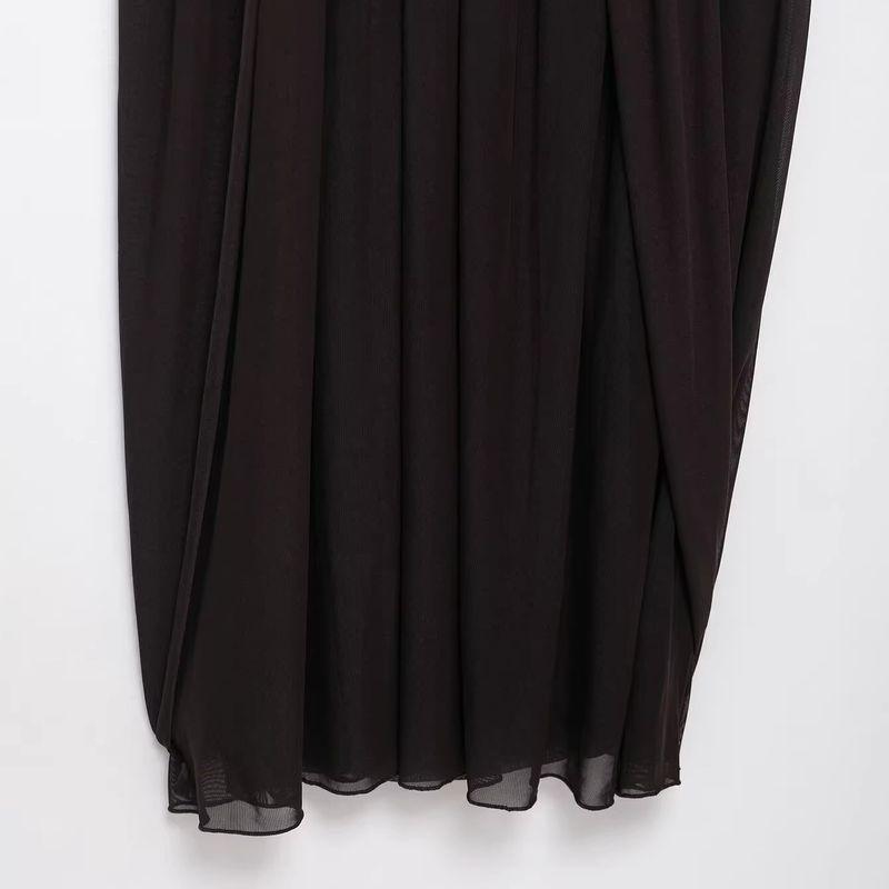 Araltay New Arrival Fashion Style Women's Clothing Fashion All-Match Simple Stitching Hanging Collar Dress 1198453