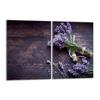 Glas-Kochfeld-Schutzplatte 2x40x52 Lavendel