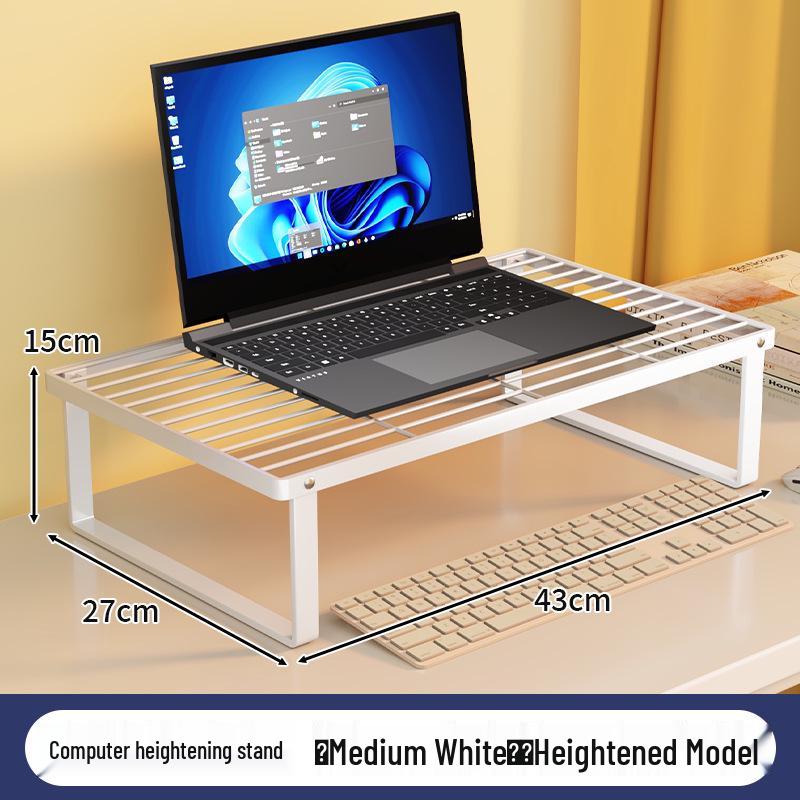 Cooling Stand for Laptop - Desktop & Dormitory Iron Rack