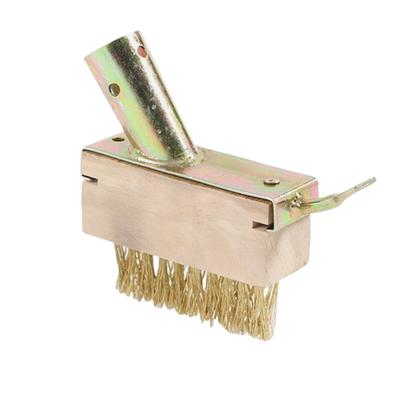 Moss Remover Wired Grout Cleaner Brush for Cleaning Deck Walkway Weeding Scraper Wire Brush Grout Remover Hand Tool