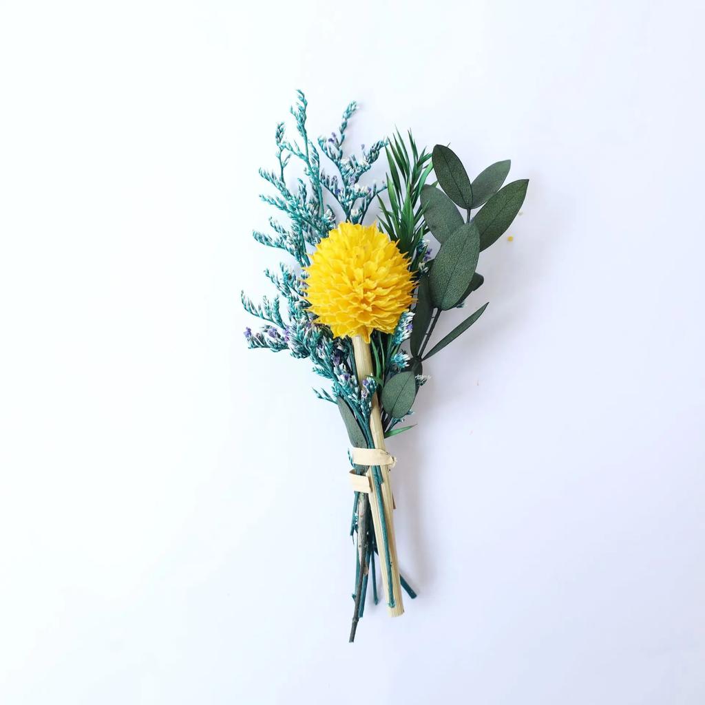 Dried Flower Bouquet High-Quality Fingertip Bouquet Greeting Card Decoration Versatile Diy Flower Kit For Diy Projects Event