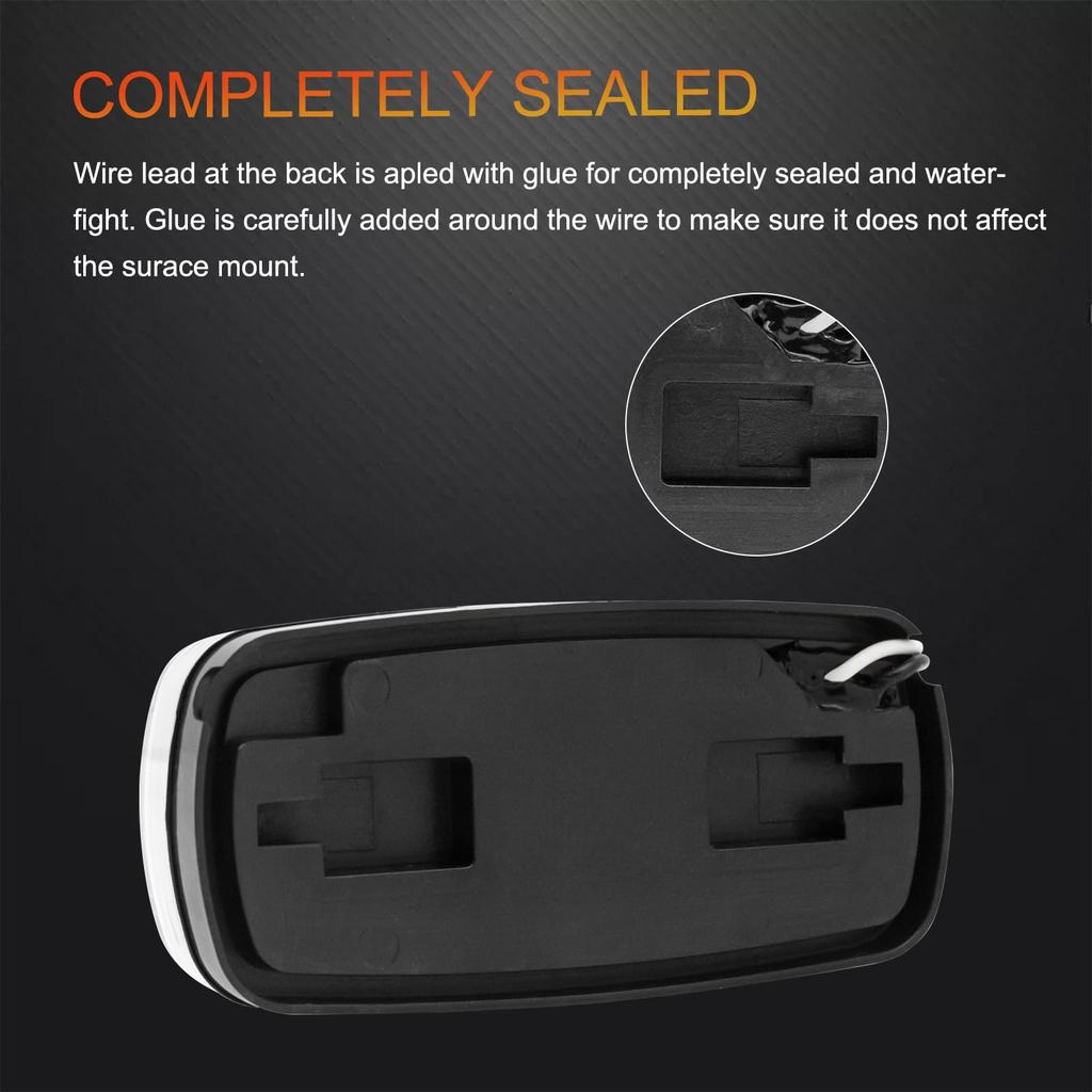 X-STYLE Side Marker, LED, 12 V, 24 V, Marker Lamp, LED Marker, Trailer, Truck