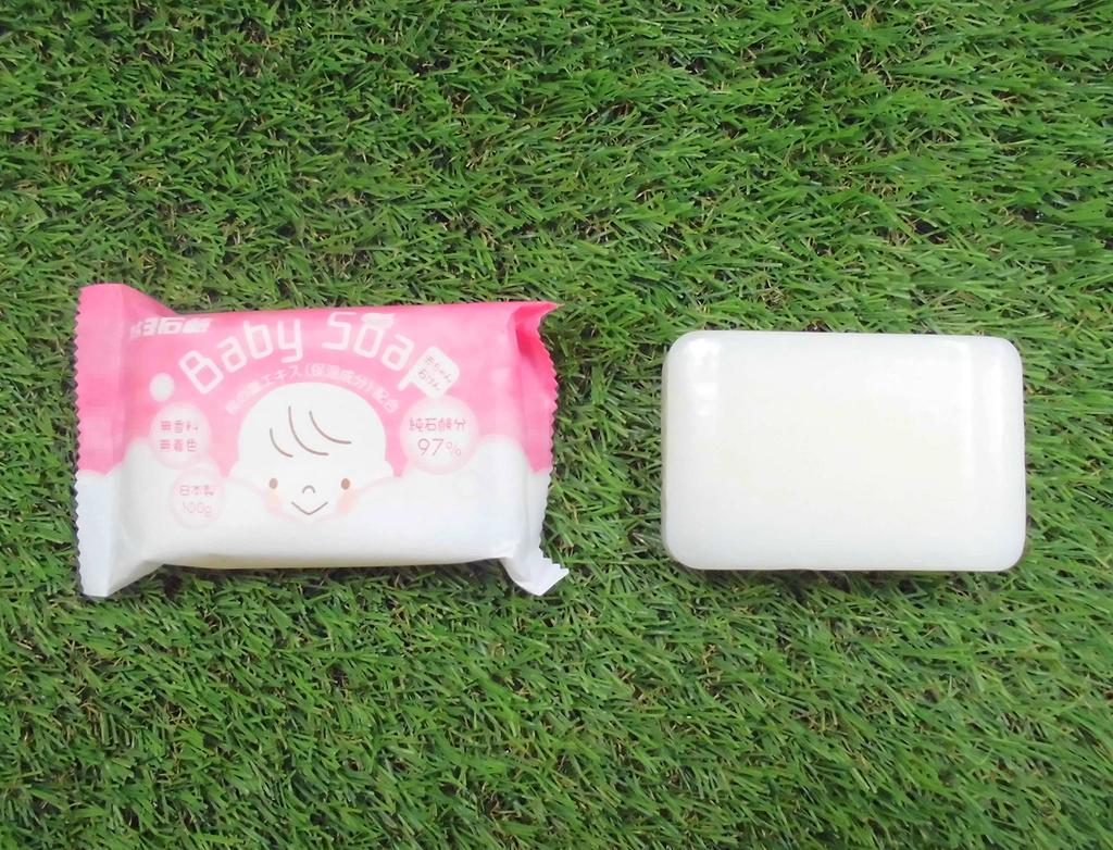 Kaneyo Soap Baby Soap 100g Contains Peach Leaf Extract and Made In Japan Fragrance-free Color-free