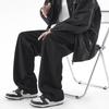 New trendy sweatpants men's new casual pants large size loose straight pants spring wide-leg pants