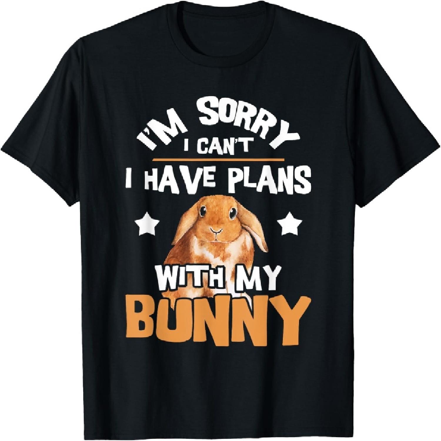 

Sorry I Have Plans - Rabbit Lover Bunny Owner Zookeeper T-Shirt XXXXXL різнокольоровий