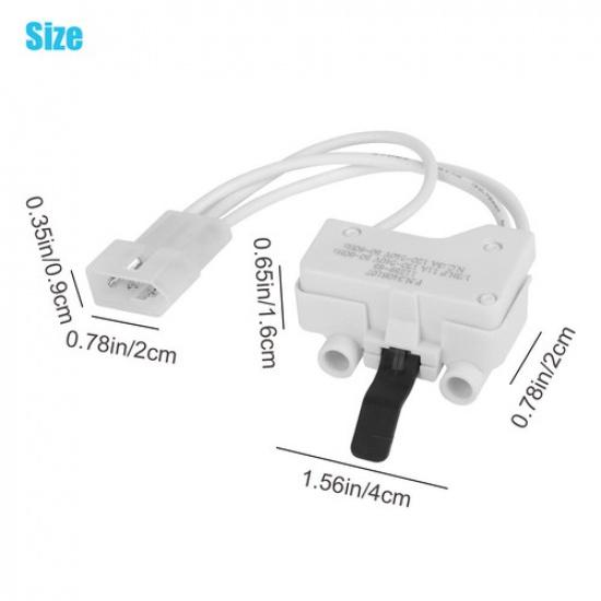 3406107 Dryer Door Switch For Whirlpool Kenmore WP3406107 AP6008561 PS11741701