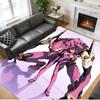 Crystal Velvet Rug Soft Non Slip Indoor Floor Mat Home DecorNeon Genesis Evangelion