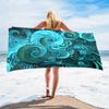 1pc Luxury Quick-Dry Oversized Beach Scarf - Lightweight Large Swim Cover Up, Poolside Wrap, Sand-Free Towel - Soft Microfiber