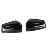 2PCS Rearview Mirror Cover Cap Strong Protection Long Durability Weather Resistance Replacement for Benz W176 W246 W204