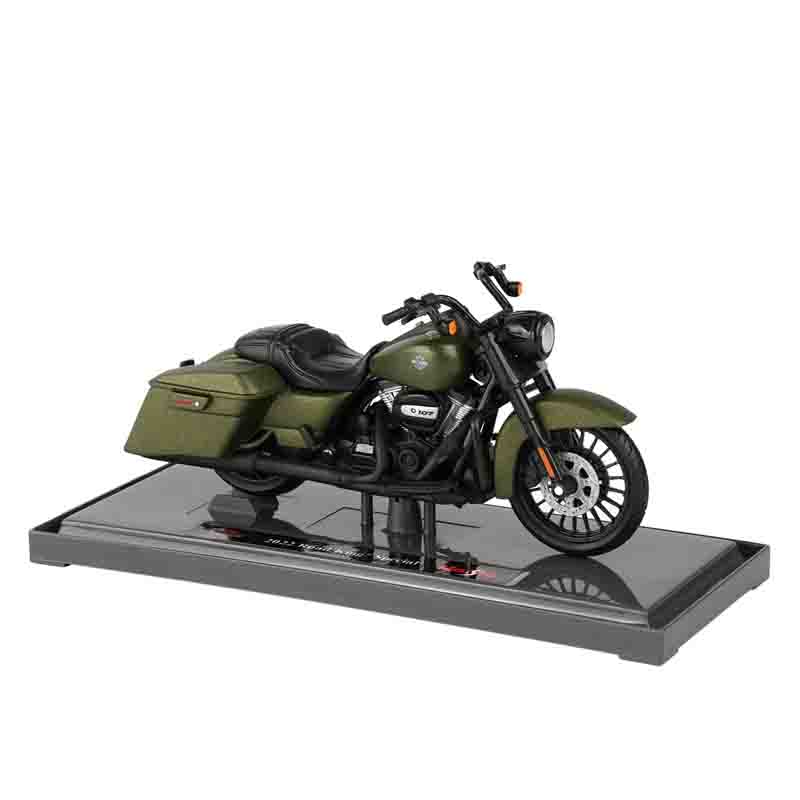 Maisto 1:18 Harley Davidson Cvo Road Glide Simulatie Legering Motorfiets Model Basis