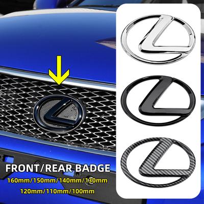 3D ABS Car Styling Rear Trunk Emblem Front Grille Logo For F SPORT ES UX 300e GS GX IS LS LX CT LBX NX RX 350h 450h