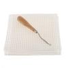 150x100cm Blank Rug Hooking Mesh Style Canvas Wooden Bent Latch Hook Tool Knitting DIY