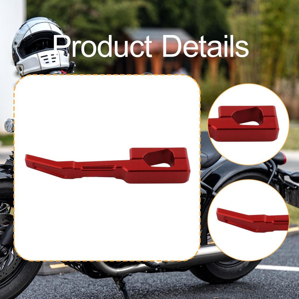 Aluminum Alloy Motorcycle Kickstand Foot Side Stand, Simple Installation for 368G