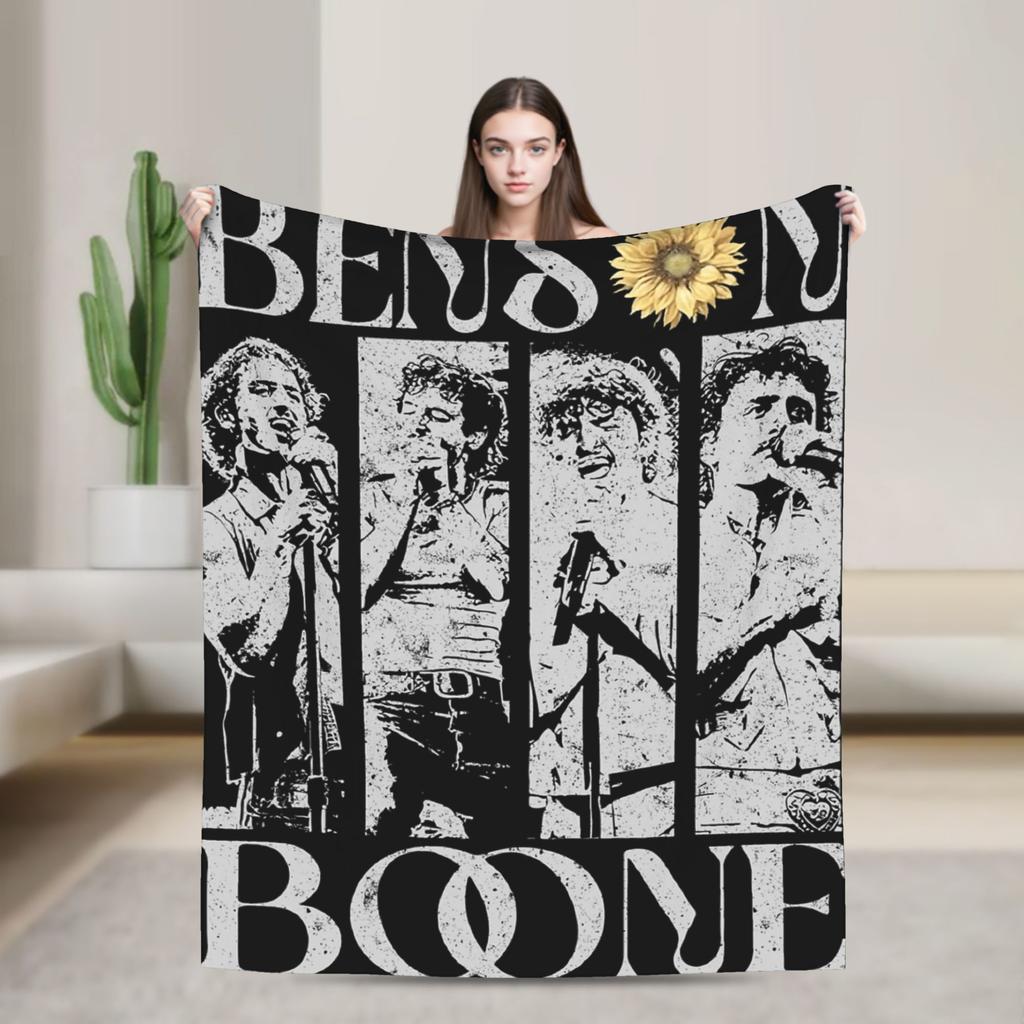 Benson Boones Blanket  Super Warm Comfortable Plush Bedding Throws For Girls Boys Bedroom Flannel Bedspread Bed Cover