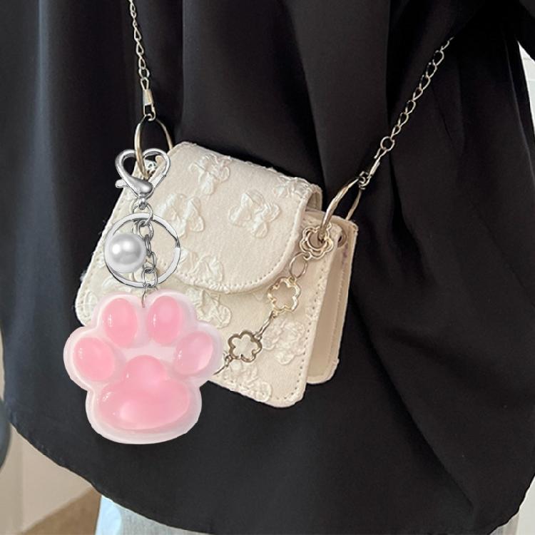 Modny Breloczek do Torebki z Węzełkiem i Sercem Stylowy Breloczek do Kluczy Zawieszka Ozdoba Breloczek dla Pań i Modnych Kobiet