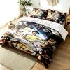 Attack On Titan 3pc Duvet Cover Set Simple Modern Bedding Set Wrinkle Resistant Soft Fabric All Season Use a Perfect Gift