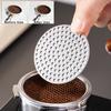 51/53/58mm Reusable Coffee Puck Screen 2pcs Double Layer Coffee Filter Fine Mesh Stainless Steel Coffee Filter Espresso Supplies