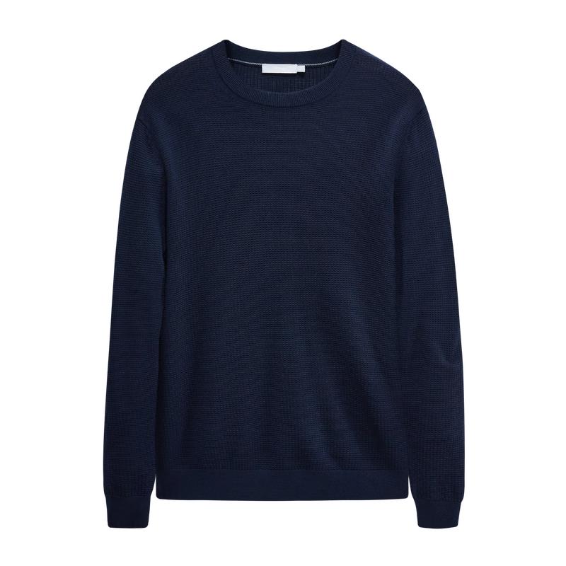 

JOEONE Men s Machine Washable 52% Wool Round Neck Sweater XL