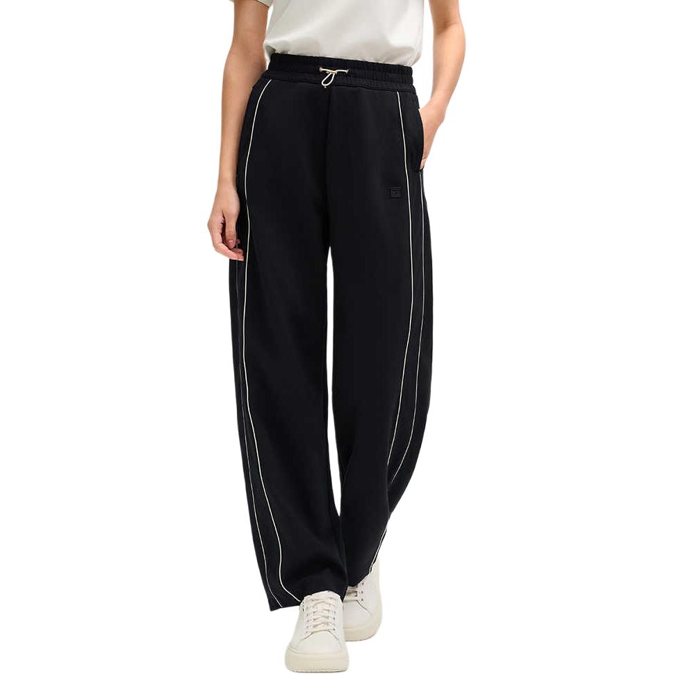 Fila Milano Casual Fit Sports Pants Women Bottoms Black F11W515605F-BK