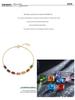 S925 Silver Gold-Plated Rainbow Zircon Bracelet with Multi-Color Gemstones - Luxurious Holiday Gift