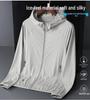 Unisex Summer Ice Silk Sun Protection Hooded Jacket for Outdoor Sports & Fishing