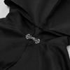 Renaissance Hooded Cloak Costume - Adult Medieval Cosplay Shawl for Halloween