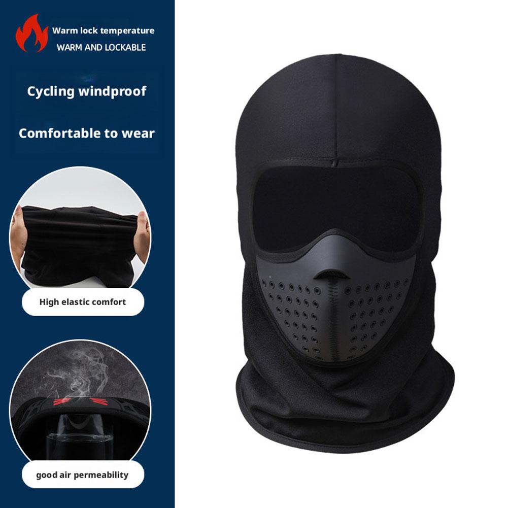 Winter Warm Anti-Haze Balaclava Full Face Mask Unisex Windproof Face Cover Ski Cycling Balaclava Thermal Head Warmer Hat Hood